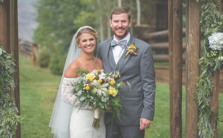 Congratulations, Mr. & Mrs. Fischer!