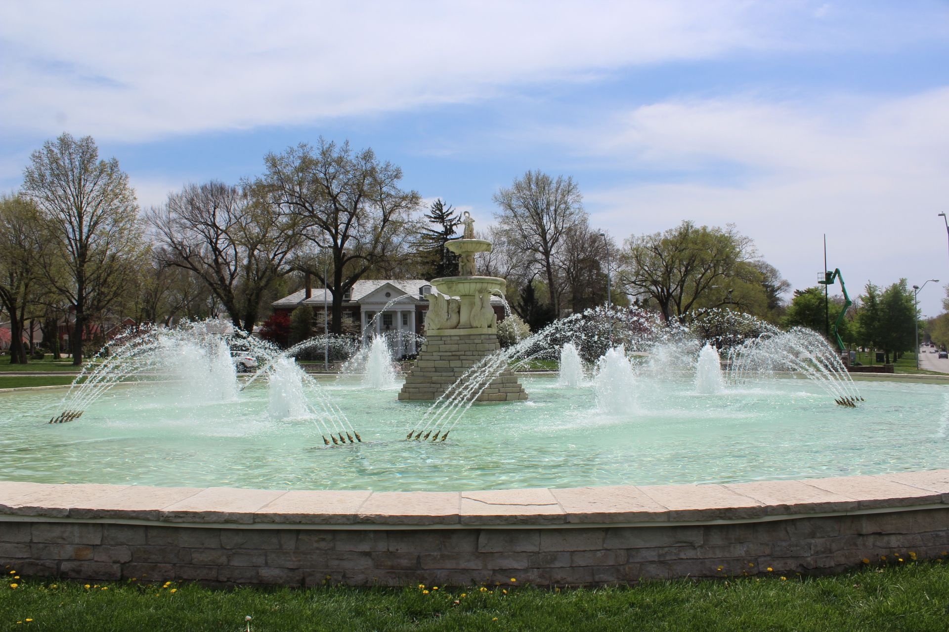 Fountains In Our Town –  The Meyer Circle Sea Horse Fountain