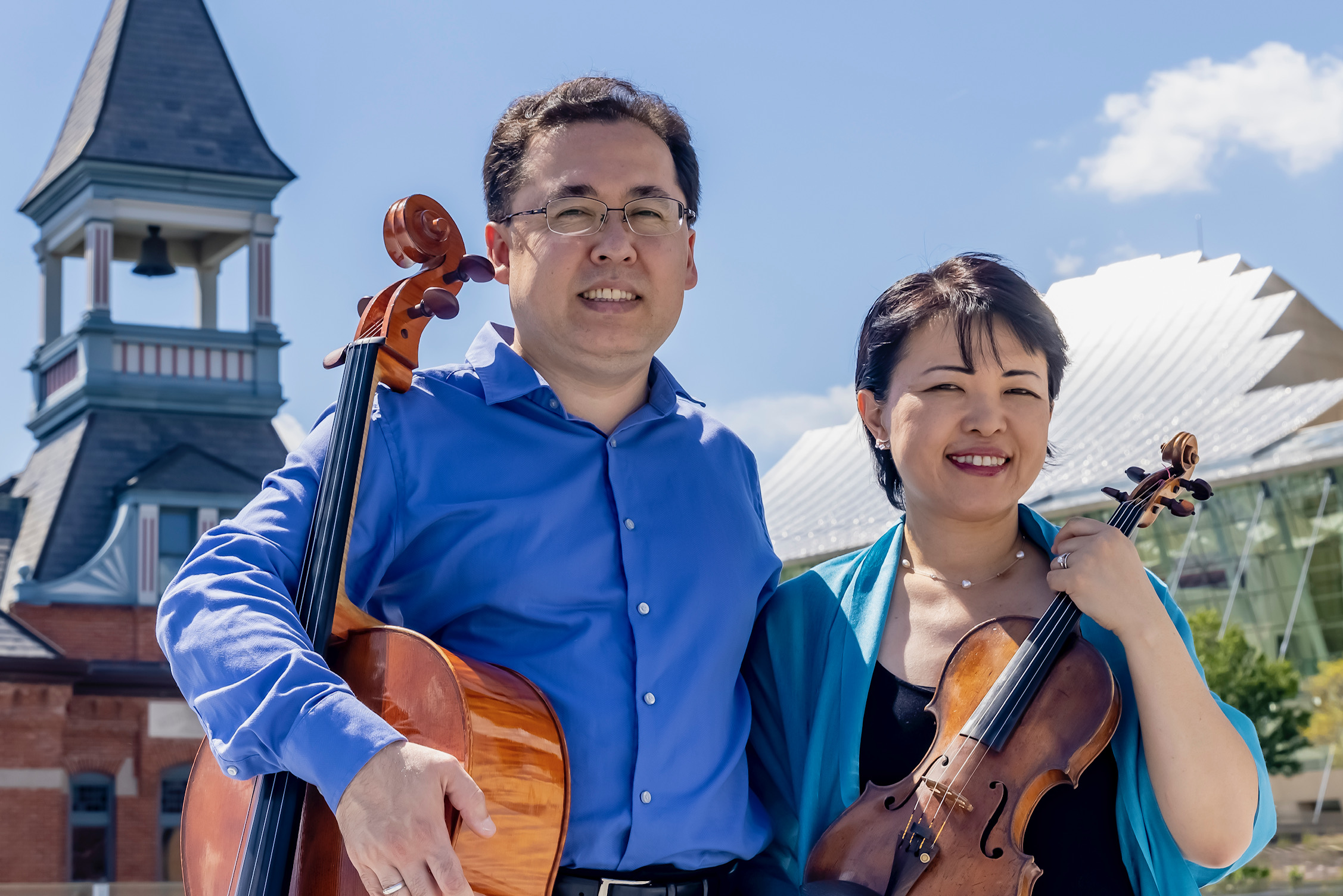 SIMPLE TWISTS OF FATE: Symphony couple finds niche in the heartland