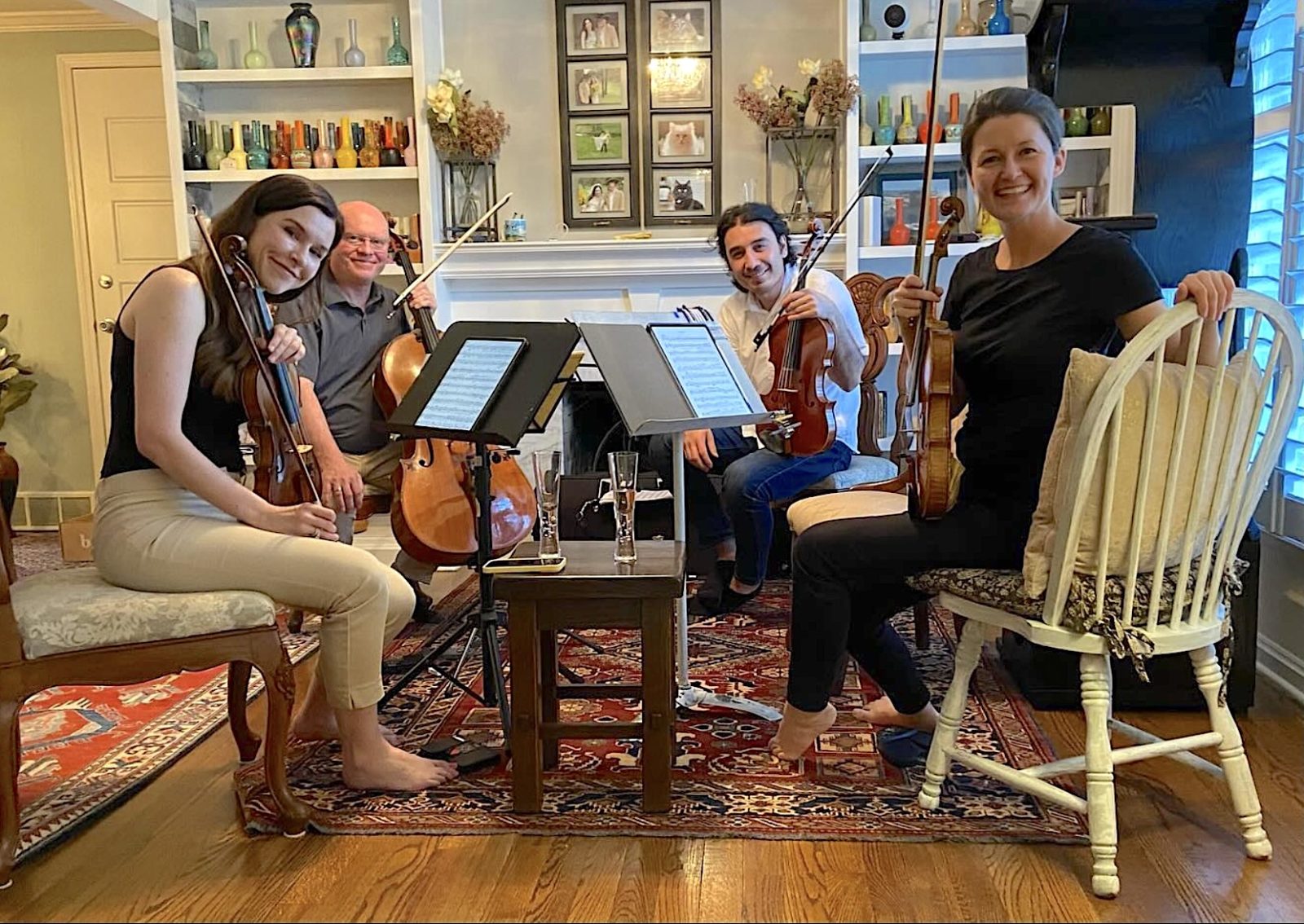 TEA FOR FOUR: Local string quartet with deep roots retains its life ...